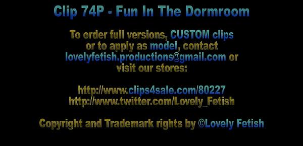  Clip 74P Fun In The Dormroom - Full Version Sale $12